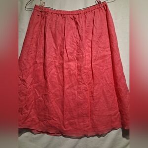 Kim Rogers Pink A-Line Skirt